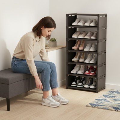 Meuble chaussure facile à monter