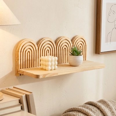 Etagere bois décorative