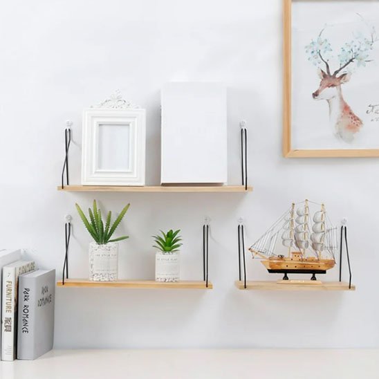 Etagere bois minimaliste