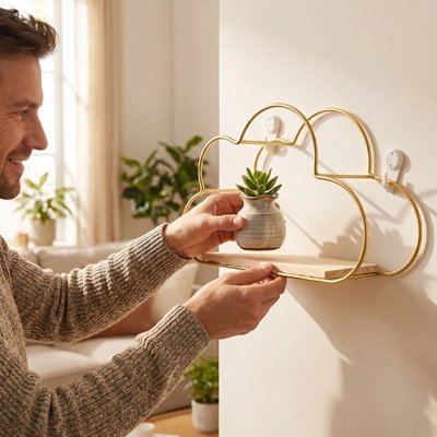 Petite etagere mural décorative