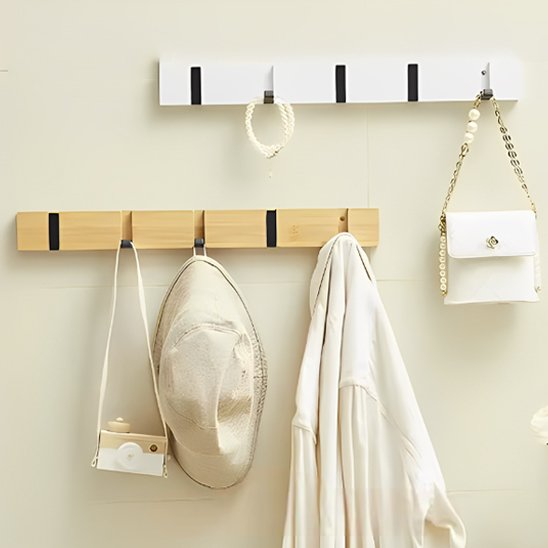 Porte manteau bois épuré adapté pour toute pièce